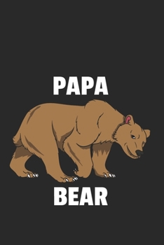 Bär Notizbuch: Bär Notizbuch für Liebhaber / Notizheft / Notizblock A5 (6x9in) Dotted Notebook / Punkteraster / 120 gepunktete Seiten (German Edition)