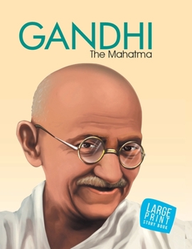 Hardcover Gandhi: Large Print Book