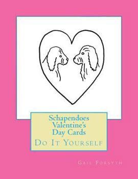 Paperback Schapendoes Valentine's Day Cards: Do It Yourself Book