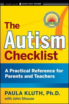 Paperback The Autism Checklist Book