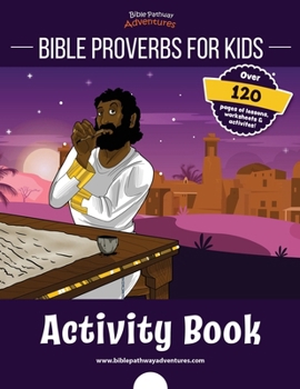 Paperback Bible Proverbs for Kids Activity Book