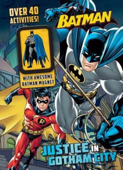 Paperback Batman Justice in Gotham City Book