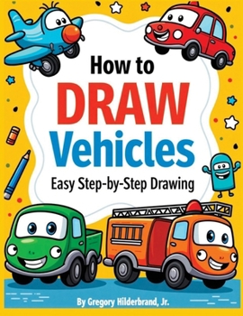 Paperback How to Draw Vehicles Book