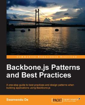 Paperback Backbone.Js Patterns and Best Practices Book