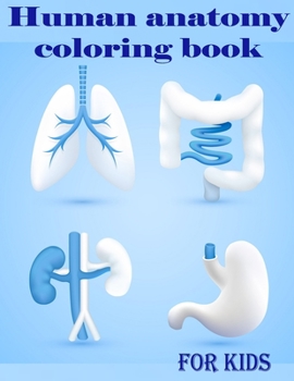 Paperback human anatomy coloring book