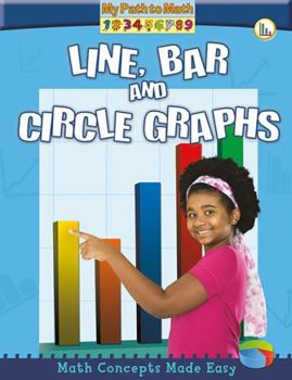 Paperback Line, Bar, and Circle Graphs Book