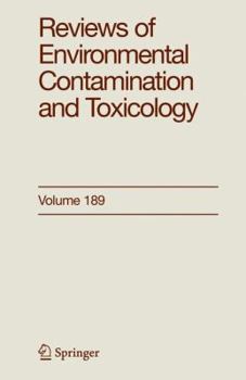 Hardcover Reviews of Environmental Contamination and Toxicology 189 Book