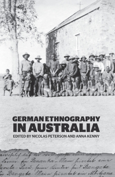 Paperback German Ethnography in Australia Book