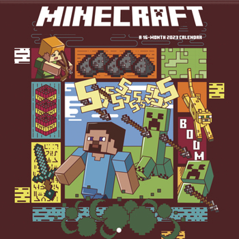 Calendar Minecraft Wall Book