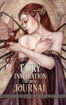 Hardcover Fairy Inspiration Coloring Journal Book
