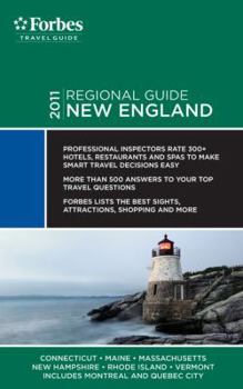 Paperback Forbes Travel Guide: New England Book