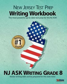 Paperback New Jersey Test Prep Writing Workbook Nj Ask Writing Grade 8 Book