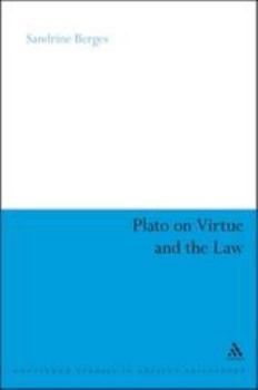 Paperback Plato on Virtue and the Law Book