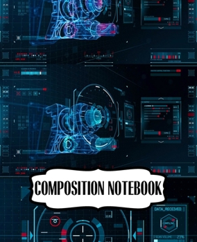 Notebook: Flowers Floral Themed Notebook And Journal 7.44 x 9.69 inches 110 College Ruled Pages