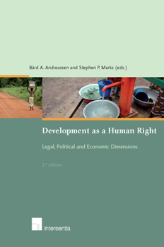 Paperback Development as a Human Right: Legal, Political and Economic Dimensions Book