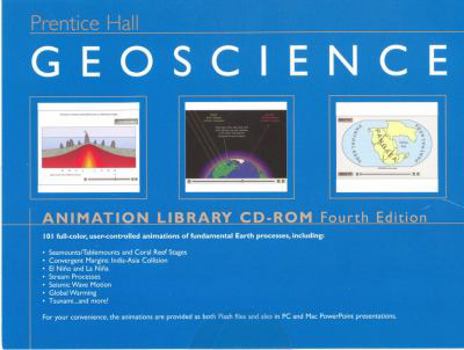 CD-ROM Geoscience Animation Library CD-ROM Book