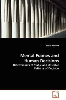 Paperback Mental Frames and Human Decisions Book