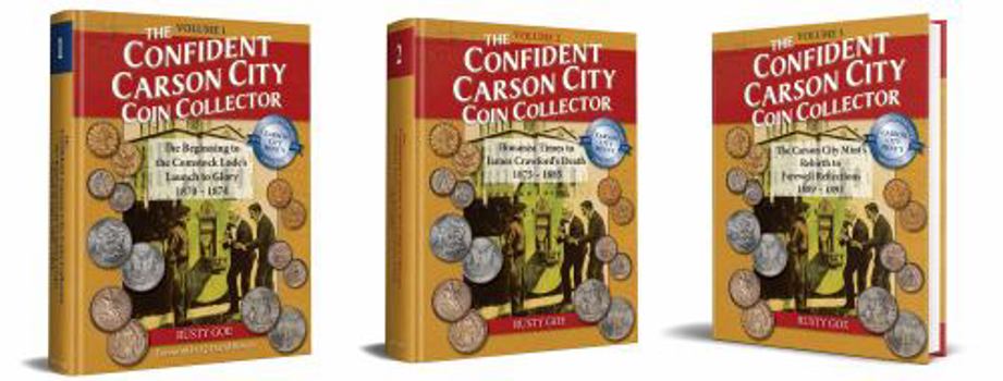 Hardcover The Confident Carson City Coin Collector – Three-Volume Book Set Book