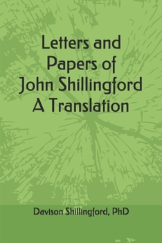 Paperback Letters and Papers of John Shillingford: A Translation Book