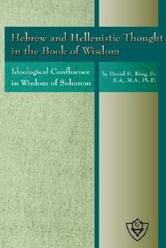 Paperback Hebrew and Hellenistic Thought in the Book of Wisdom Book