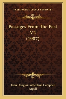 Paperback Passages From The Past V2 (1907) Book