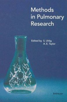 Hardcover Methods in Pulmonary Research Book
