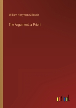 The Argument, a Priori