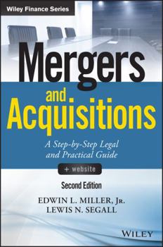 Hardcover Mergers and Acquisitions, + Website: A Step-By-Step Legal and Practical Guide Book