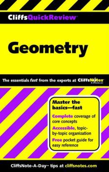 Paperback Cliffsquickreview Geometry Book