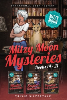 Paperback Mitzy Moon Mysteries Books 19-21: Paranormal Cozy Mystery Book
