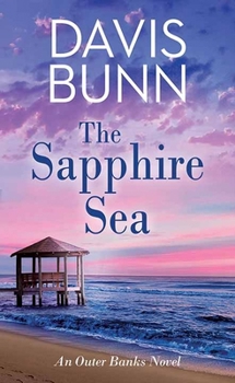 Library Binding The Sapphire Sea: An Outer Banks Novel [Large Print] Book