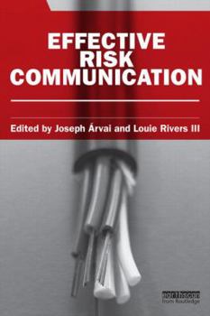 Paperback Effective Risk Communication Book