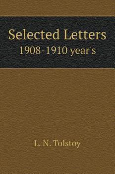 Hardcover Selected Letters. 1908-1910 gg [Russian] Book