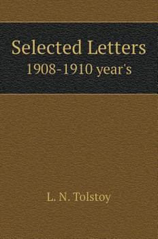 Hardcover Selected Letters. 1908-1910 gg [Russian] Book