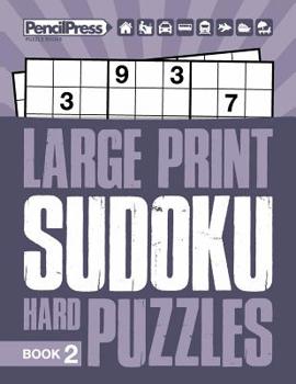 Paperback Large Print Hard Puzzles Book 2 Book