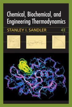 Hardcover Chemical, Biochemical, and Engineering Thermodynamics [With CDROM] Book