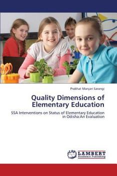 Paperback Quality Dimensions of Elementary Education Book