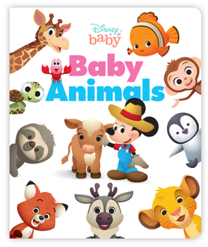 Board book Disney Baby: Baby Animals Book