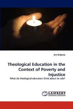Paperback Theological Education in the Context of Poverty and Injustice Book