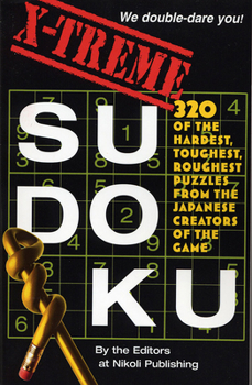 Paperback X-Treme Sudoku Book