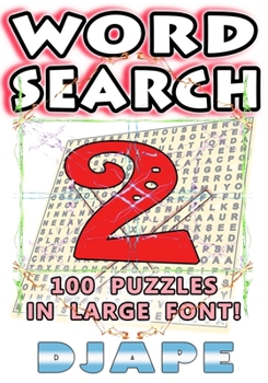 Paperback Word Search: 100 puzzles in large font! Book