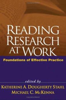 Paperback Reading Research at Work: Foundations of Effective Practice Book