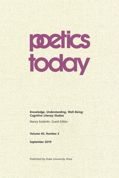 Paperback Knowledge, Understanding, Well-Being: Cognitive Literary Studies Book