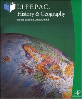 Paperback Lifepac History & Geography Grade 10 Set: Hs1015 Book