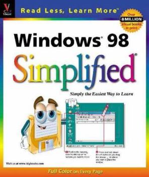 Paperback Windows 98 Simplified (Idg's 3-D Visual Series) Book