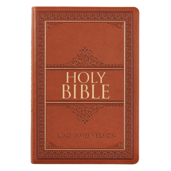 KJV Large Print Thumb Index Edition: Tan