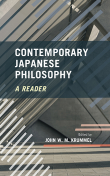 Paperback Contemporary Japanese Philosophy: A Reader Book