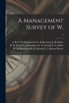 Paperback A Management Survey of W.; 3 Book
