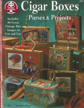 Paperback Cigar Box Purses & Projects: Includes 40 Great Vintage Box Images to Cut and Use Book