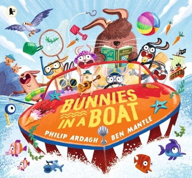 Paperback Bunnies in a Boat Book